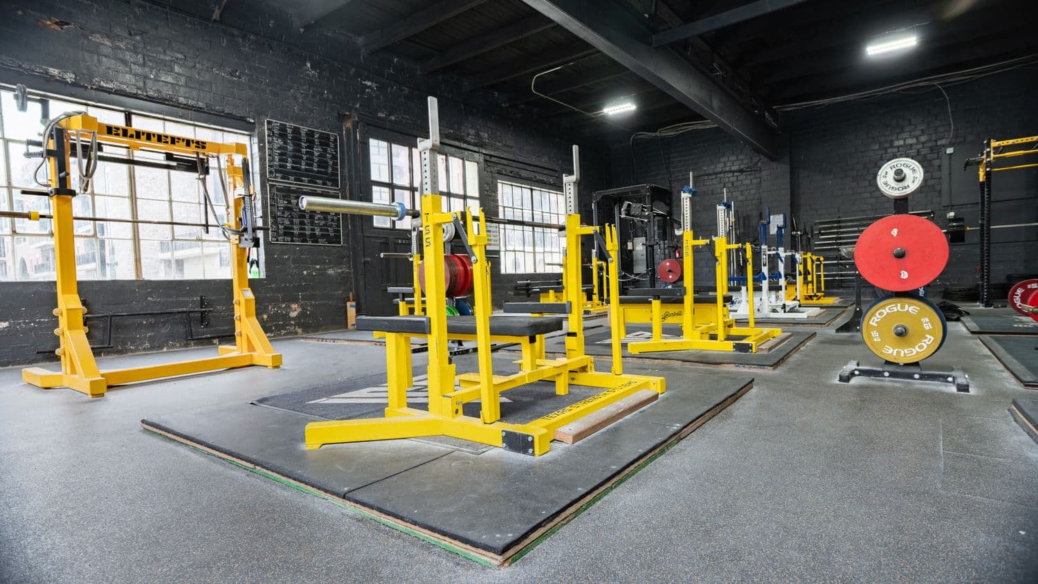 Inside Indy City Barbell gym facility in Indianapolis