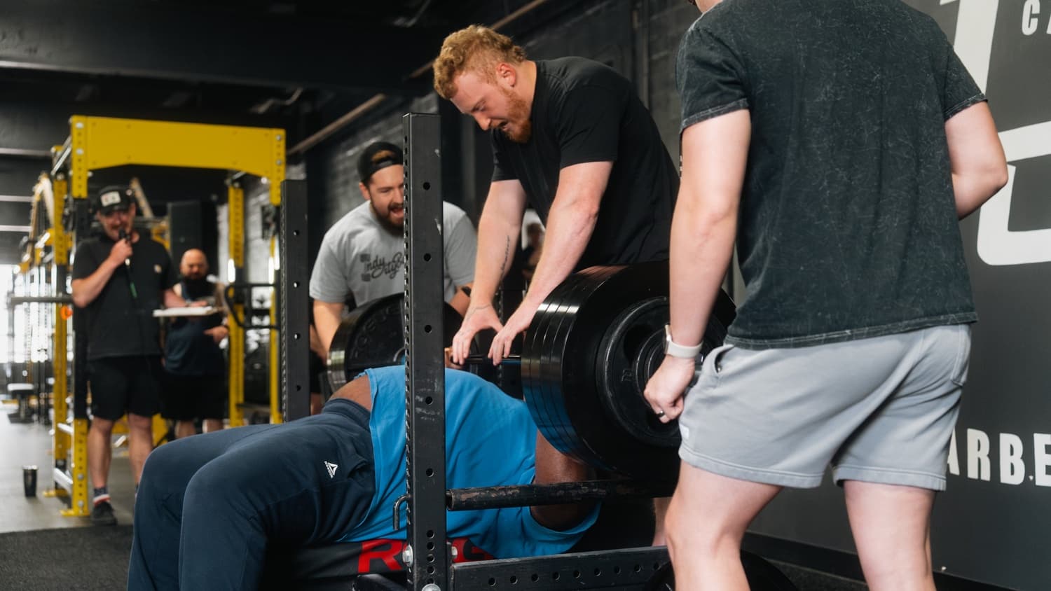 Inside Indy City Barbell gym facility in Indianapolis